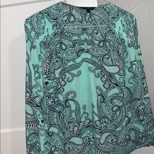 Paisley Print Blouse
